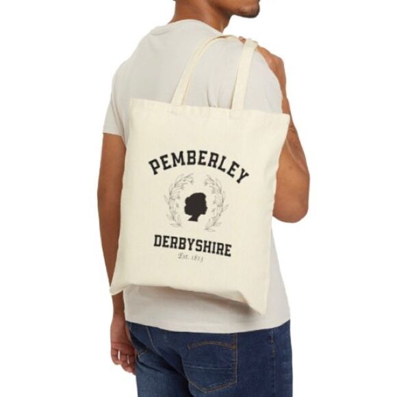 Pemberley Derbyshire Pride and Prejudice Tote - Picture 8 of 8